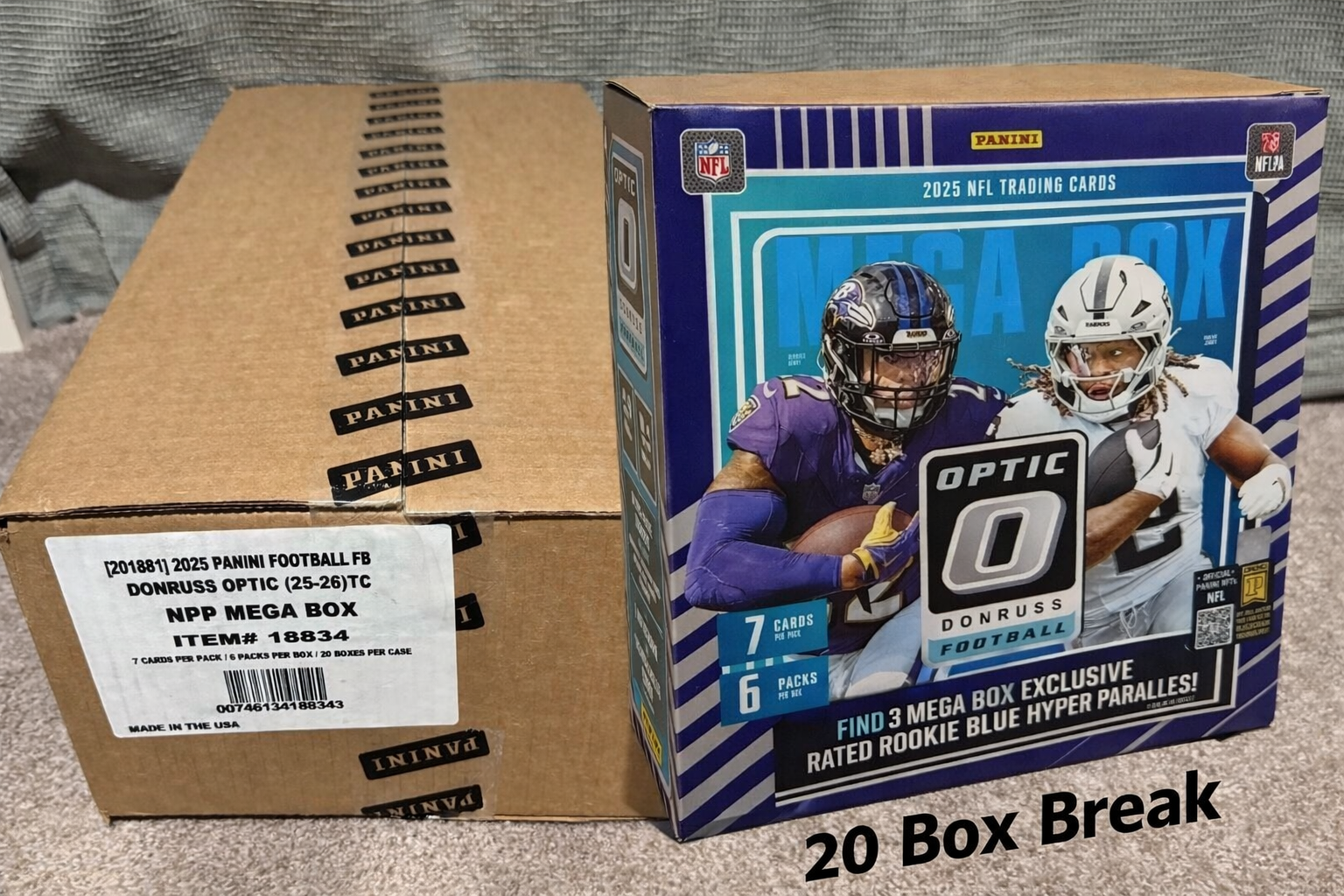 🚨20 Box Optic Mega Sealed Case Break #317🚨